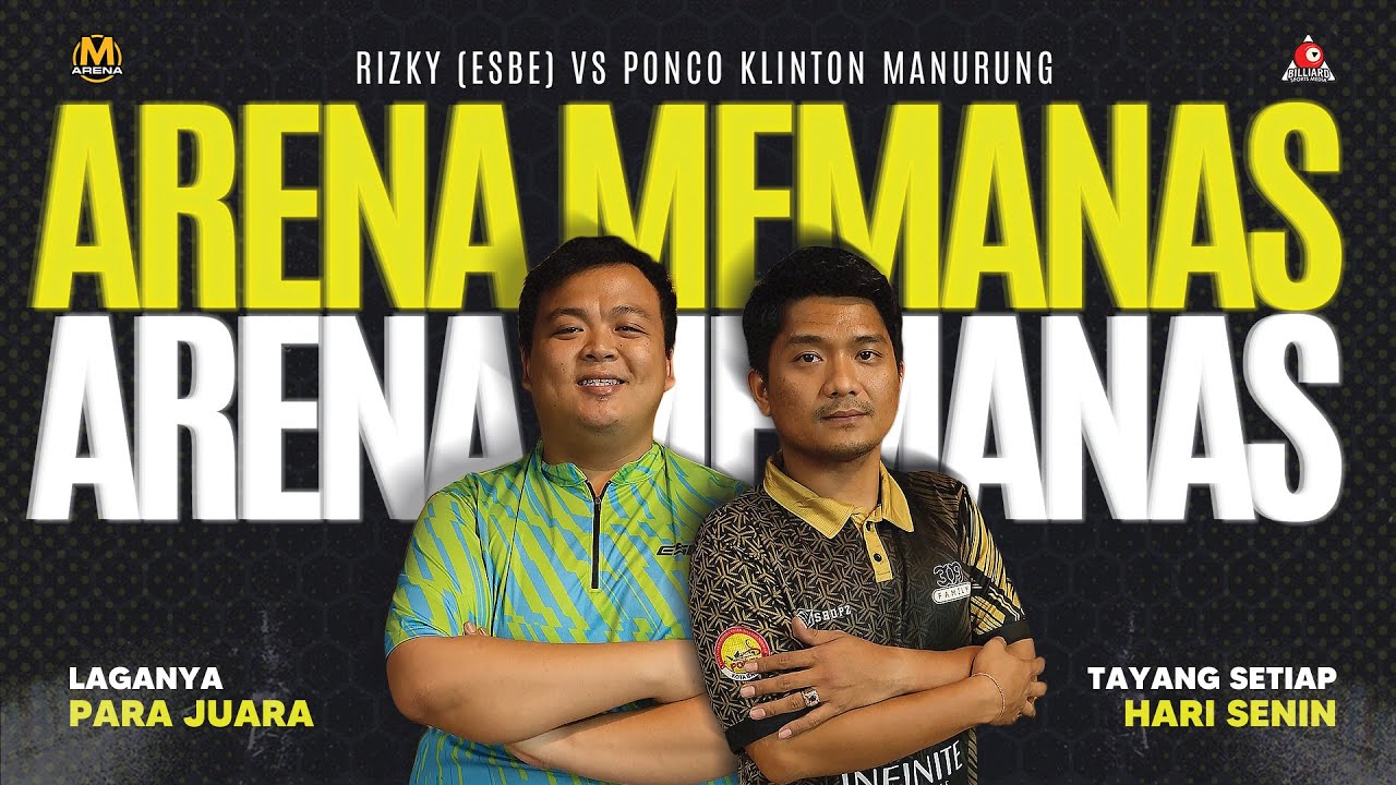 ARENA MEMANAS !! Rizky Vs Ponco Manurung | LAGANYA PARA JUARA - M ARENA