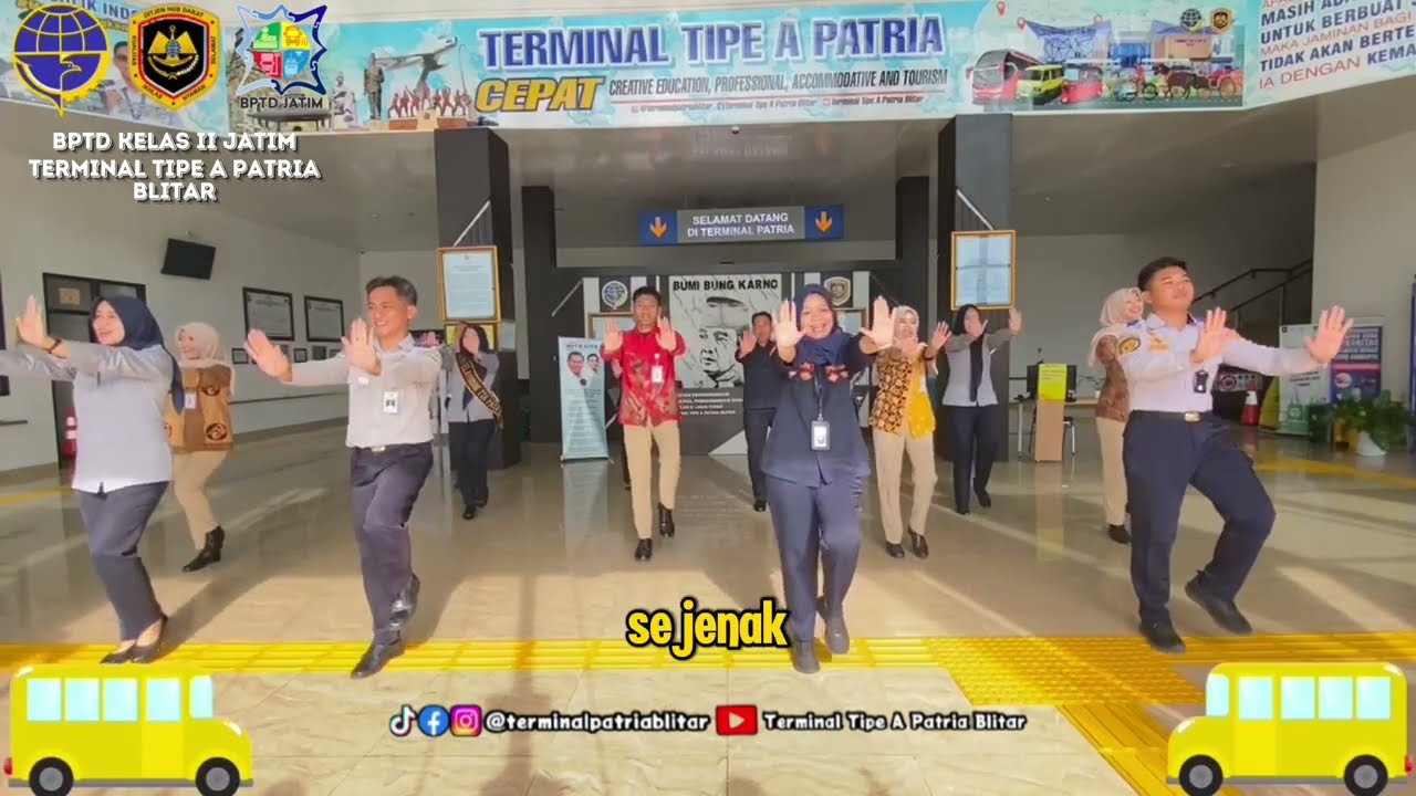 Sadar Lalu Lintas Usia Dini Di Terminal Tipe A Patria Blitar