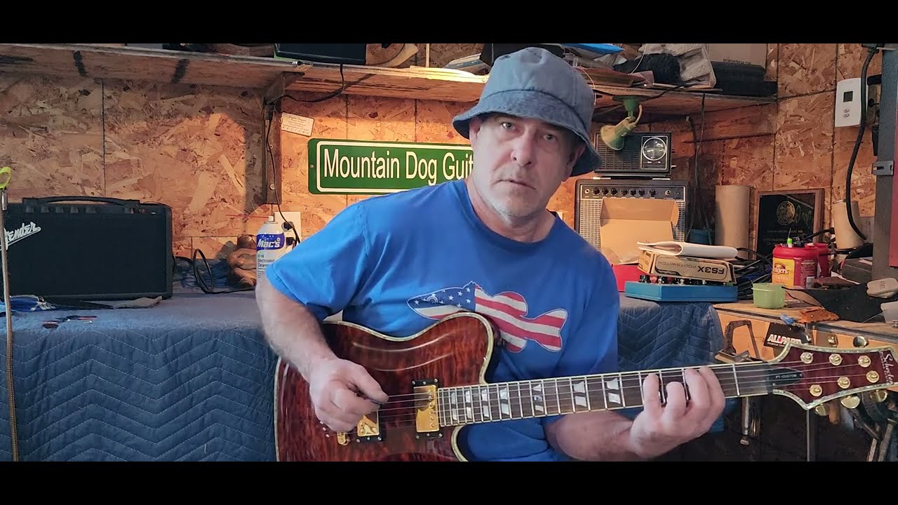 Демонстрация и чистка гитары Shecter PT Custom Diamond Series Telecaster.