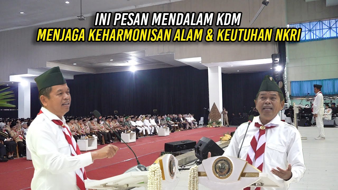 INI PESAN MENDALAM KDM UNTUK MENJAGA KEHARMONISAN ALAM DAN KEUTUHAN NKRI