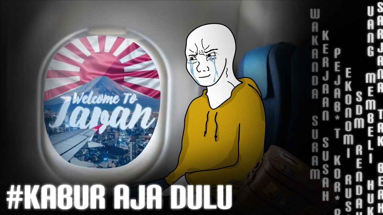 KABUR AJA DULU,Cari kerjaan susah wakanda suram 2025.#wojak #animation #anime