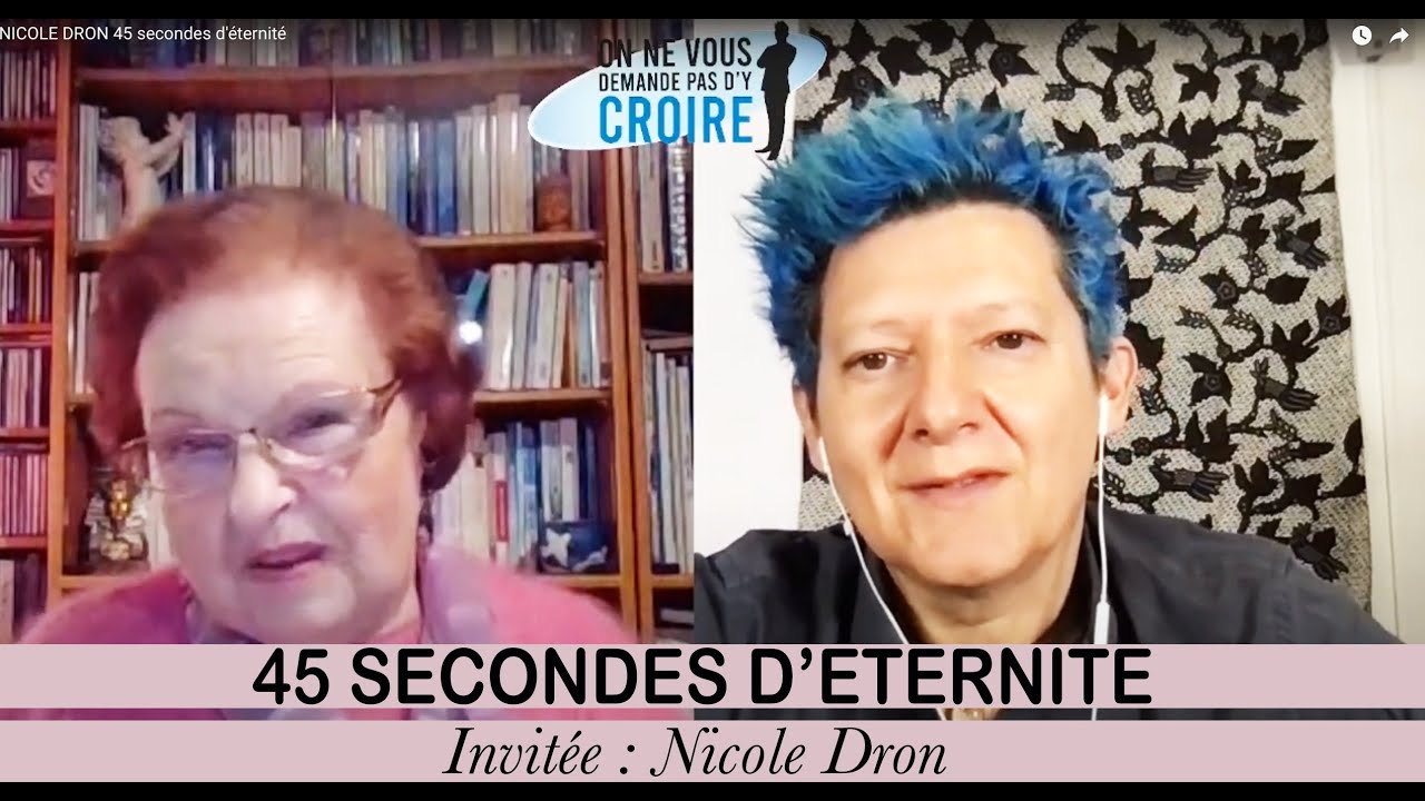 NICOLE DRON 45 secondes d'éternité