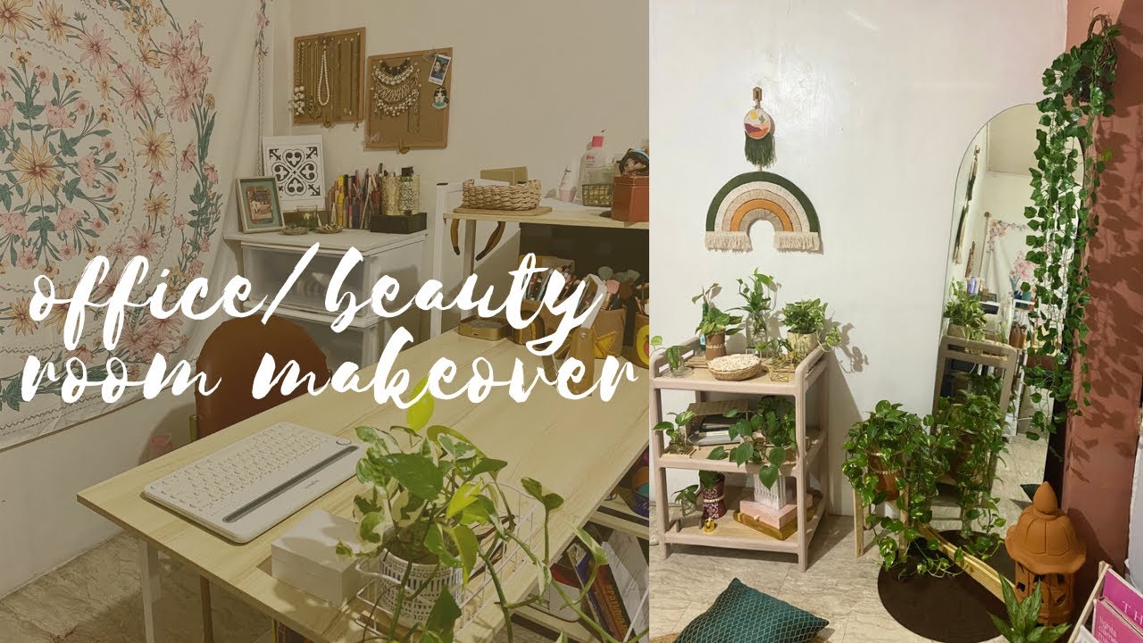 DIY Boho Office / Beauty & Filming Room / Studio Makeover | Pinterest Inspired | Jay Gurbuxani