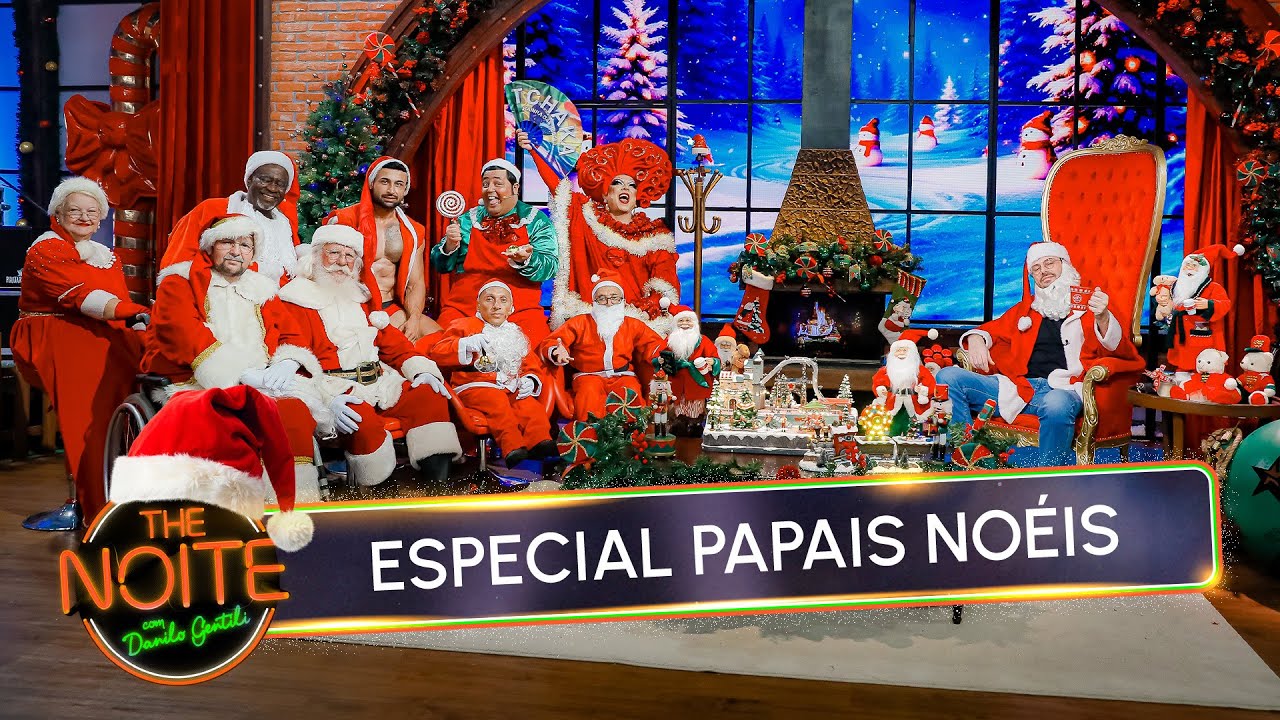 Especial de Natal: Os Papais Noéis mais aleatórios da TV Brasileira | The Noite (16/12/25)