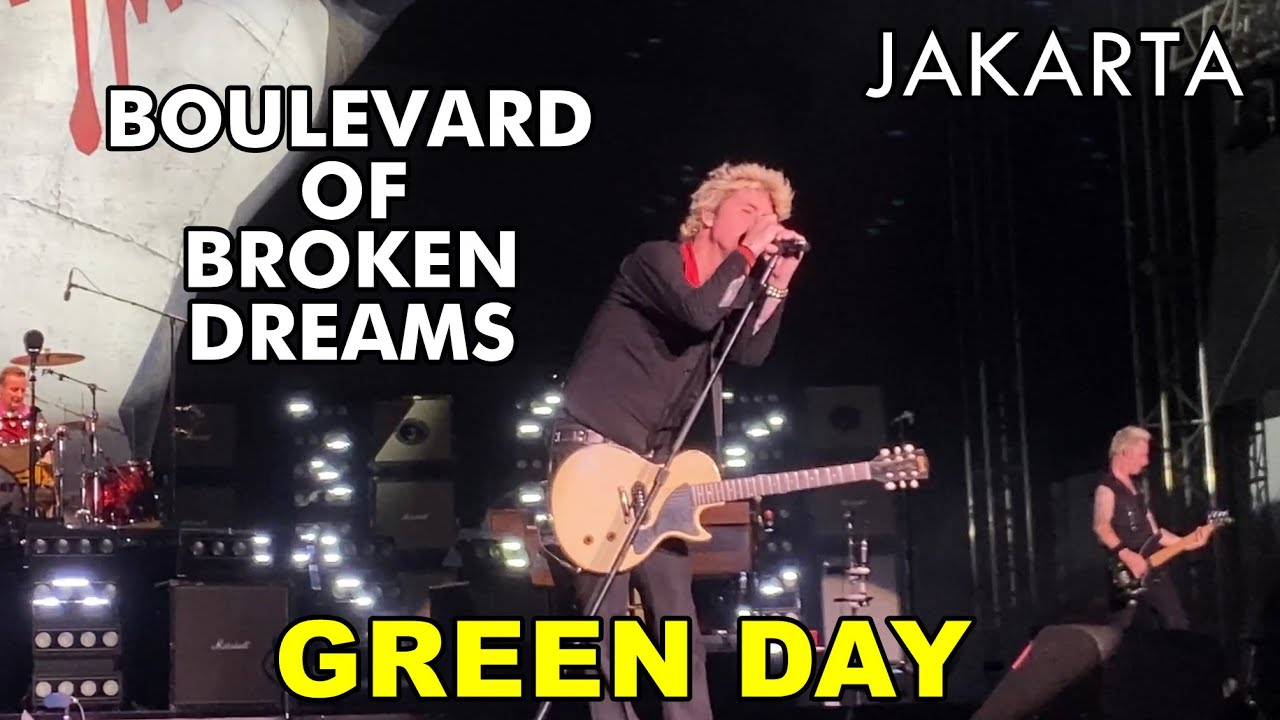 BOULEVARD OF BROKEN DREAMS - GREEN DAY Live in Jakarta 2025