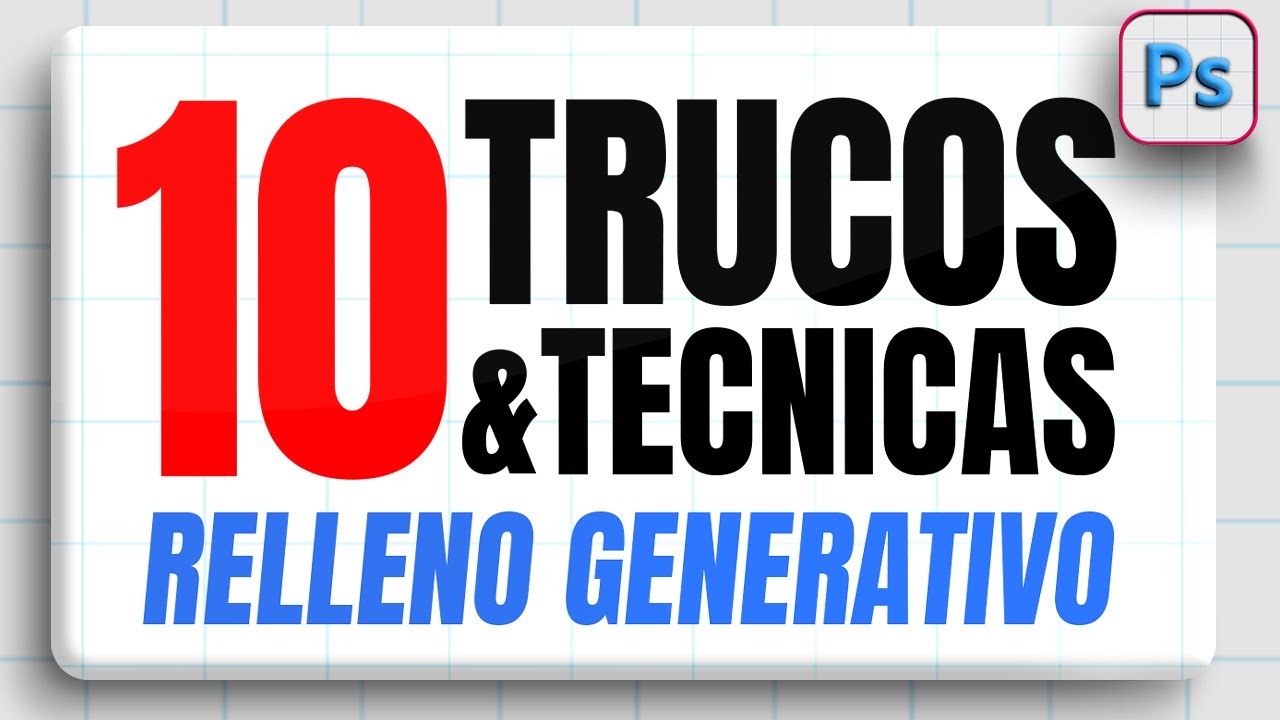10 TRUCOS y TÉCNICAS PRO con RELLENO GENERATIVO Photoshop Beta
