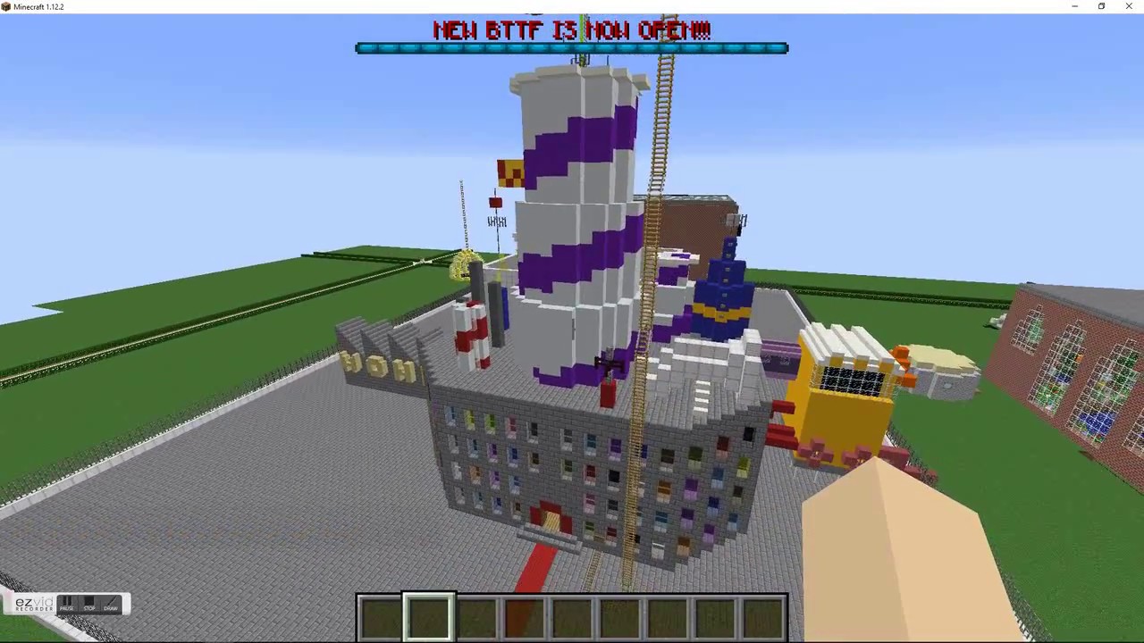 WillyWonka's chocolate factory in minecraft custom build (first video!)