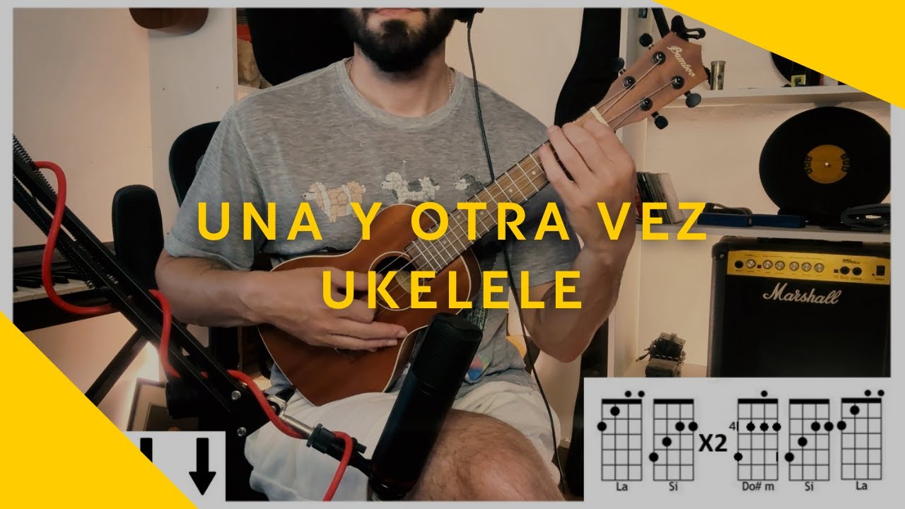 UKELELE | Una y otra vez - Kenia Os ( cover/tutorial) Martin Lopez