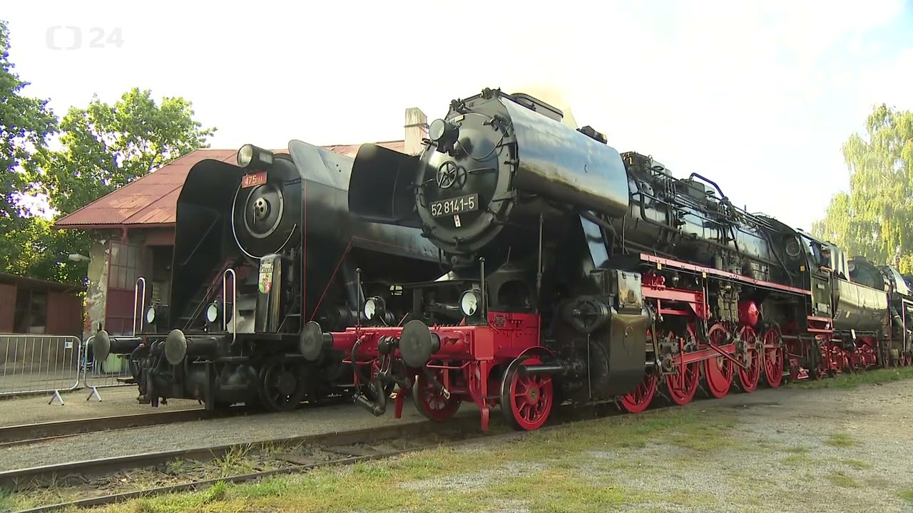 Festival parních vlaků v Benešově - 2023 | ČT24