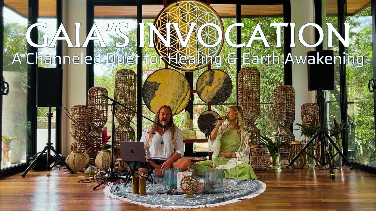 GAIA’S INVOCATION — A Channeled Duet of Healing & Earth Awakening (15-Minute Ambient Journey)