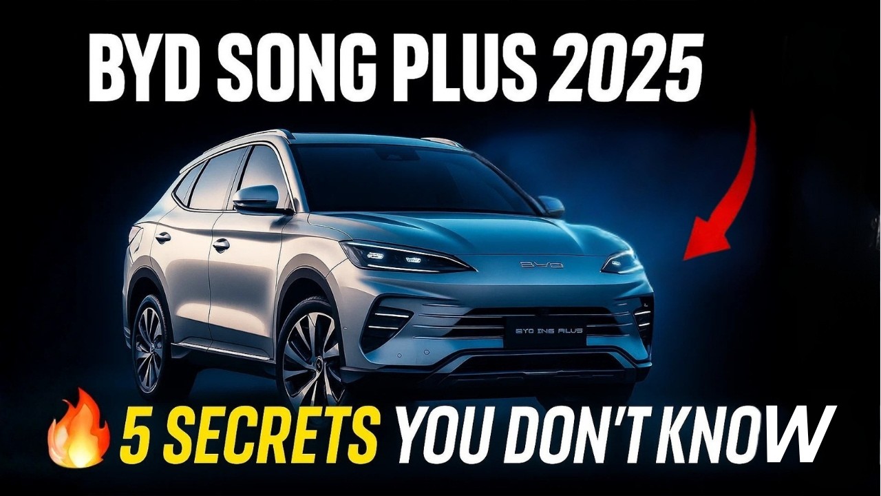 BYD Song Plus 2025 | 5 причин, почему этот электромобиль превосходит Tesla
