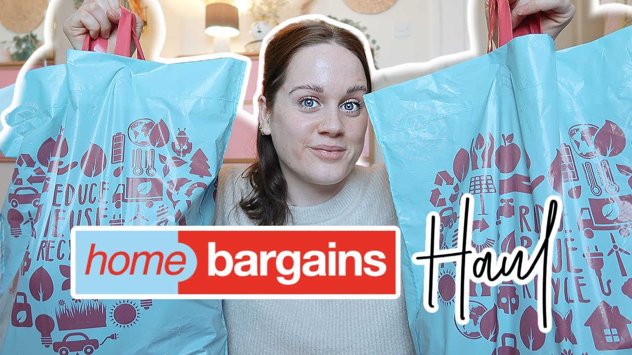 HUGE HOME BARGAINS HAUL NEW IN LEE STAFOD HAIR PRODUCTS I SAVED £40!