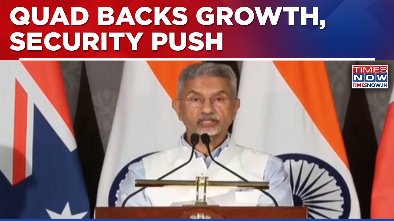 Quad Calls For Economic Resilience, Zero Tolerance Against Terrorism In Indo-Pacific