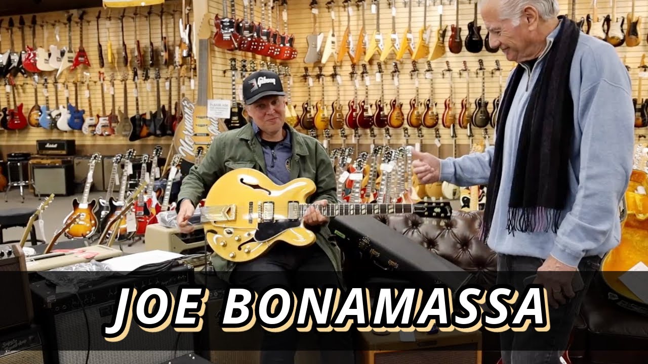 Joe Bonamassa playing through some Rivera Amps