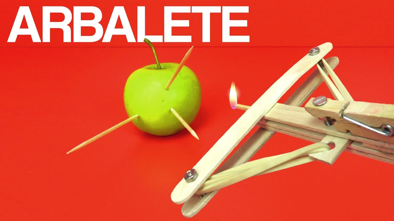 FABRIQUER UNE MINI ARBALÈTE