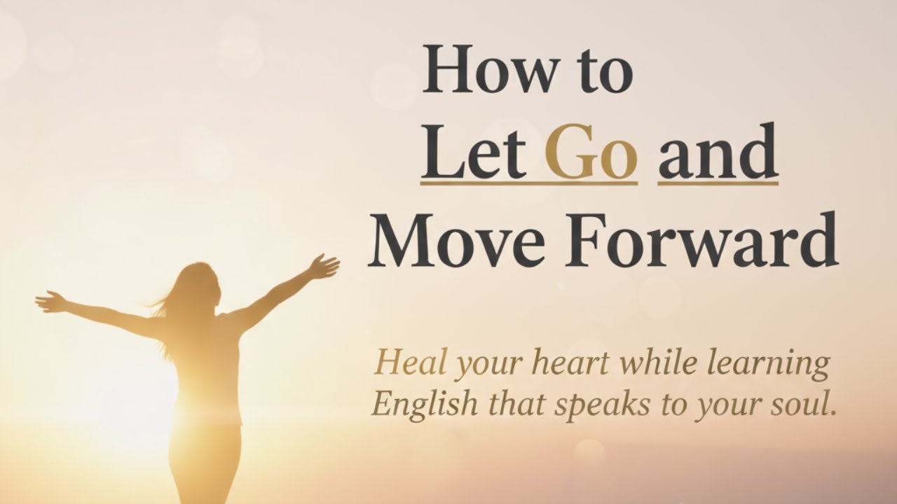 How to Let Go and Move Forward | Learn English Through Self Growth | Listen English |