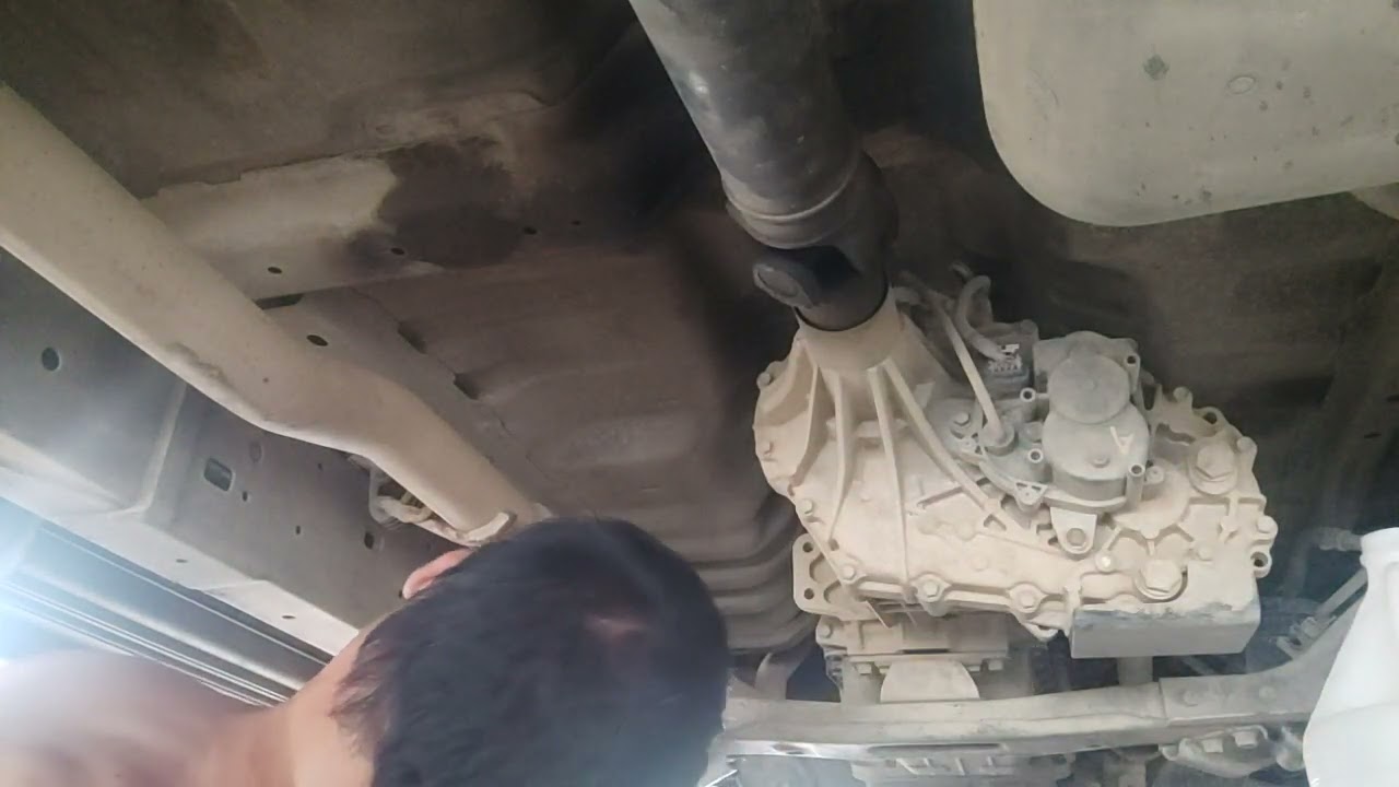 ISUZU DMAX TRANSFER CASE CHANGE OIL