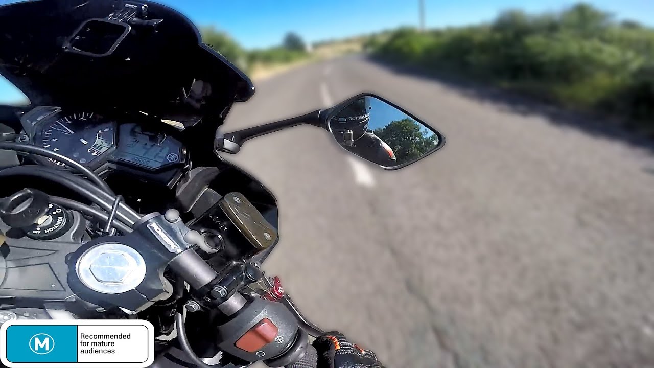 Yamaha R3 RAW GoPro Footage - MightyMidget