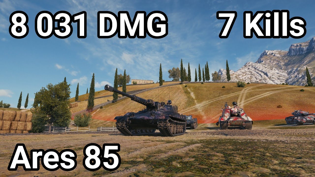 Ares 85 - 8 031 damage / 7 kill / 200 blocked / 188 assist