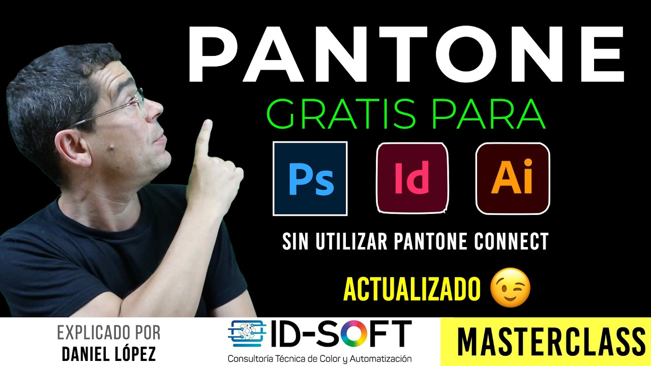 #PANTONE GRATIS en ADOBE 2025 sin Pantone Connect - ¡Nuevo método!