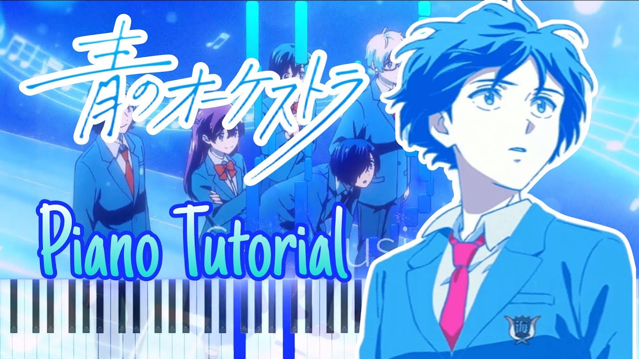 Galileo Galilei - Amadeus (Ao no Orchestra Opening #2) Easy Piano Tutorial