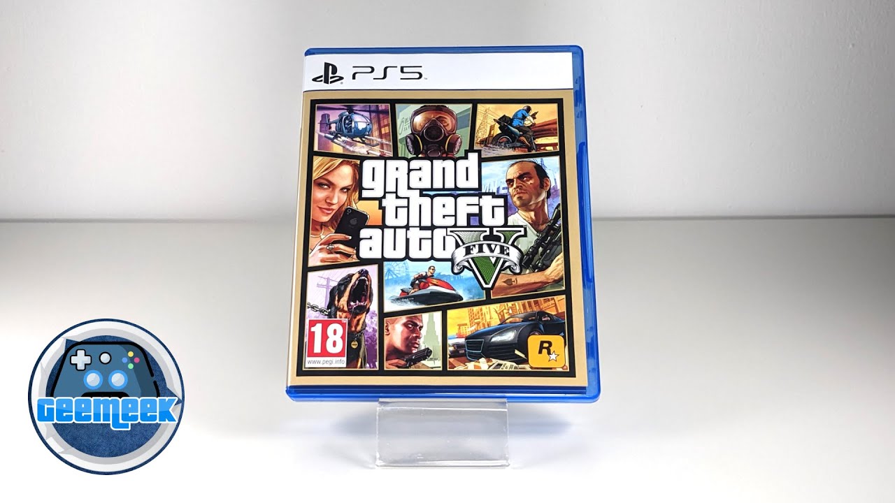 GTA V Expanded and Enhanced - PS5 Unboxing