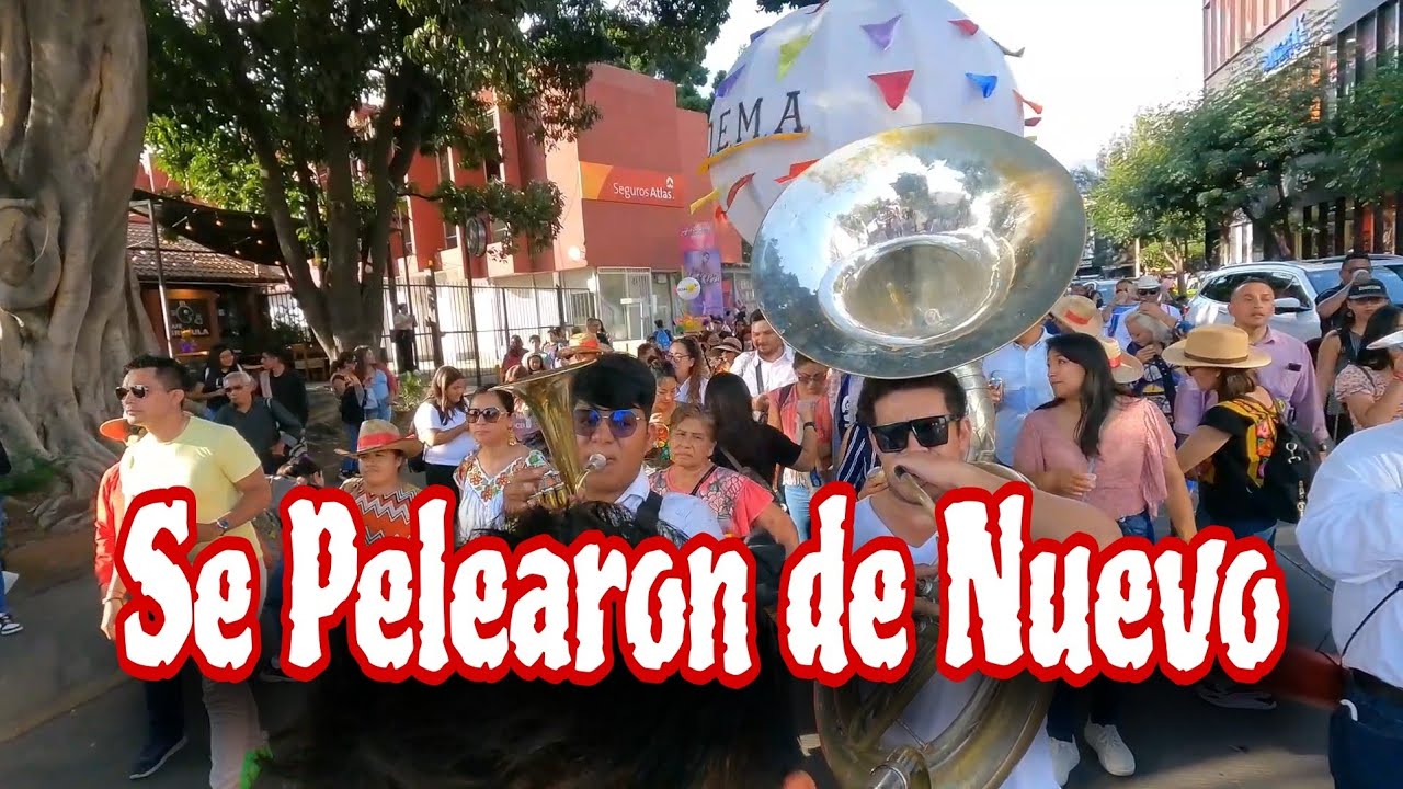OTRA VEZ SE PELEARON AHORA EN LA CALENDA DEL EMPLEADO | Diego Medina