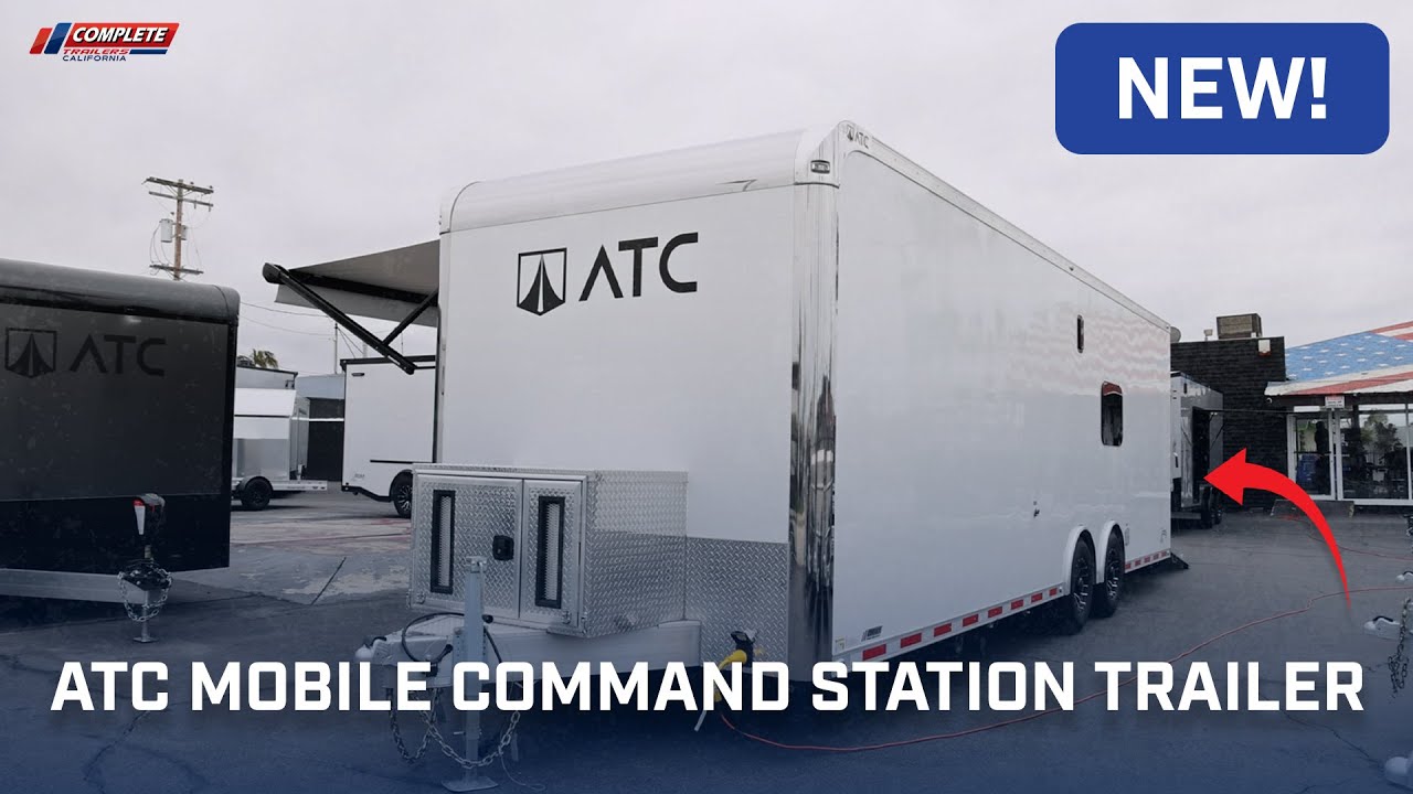 ATC Pro300C 28' Mobile Office Trailer Tour | Modern Workspace with Conference Room