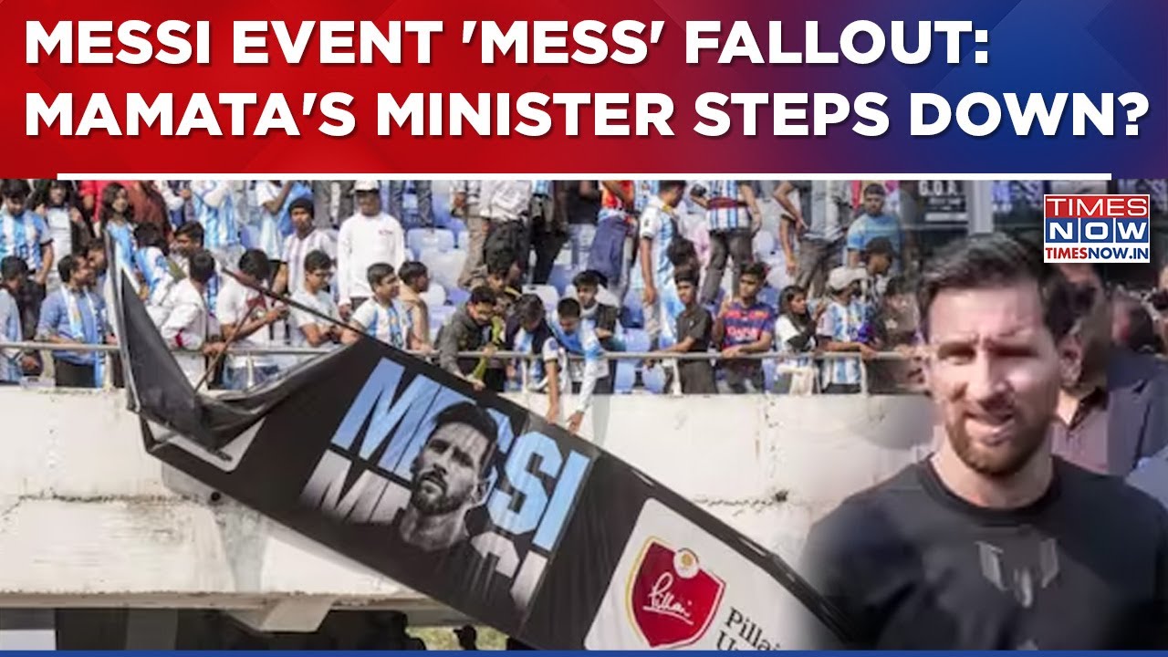 Kolkata Messi Event 'Mess': Mamata's Min Resigns Amid Public Backlash Over Salt Lake&nbsp;Stadium&nbsp;Chaos?