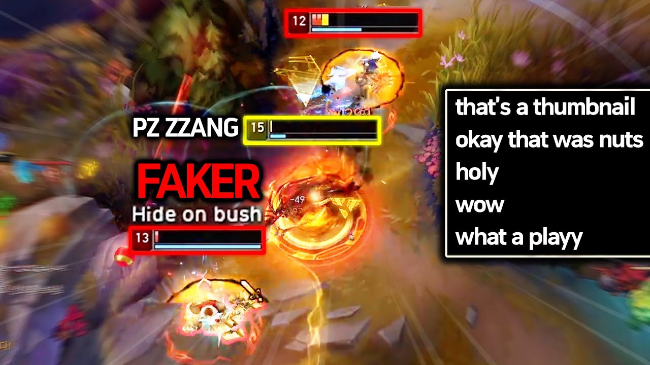 PZ ZZANG против FAKER