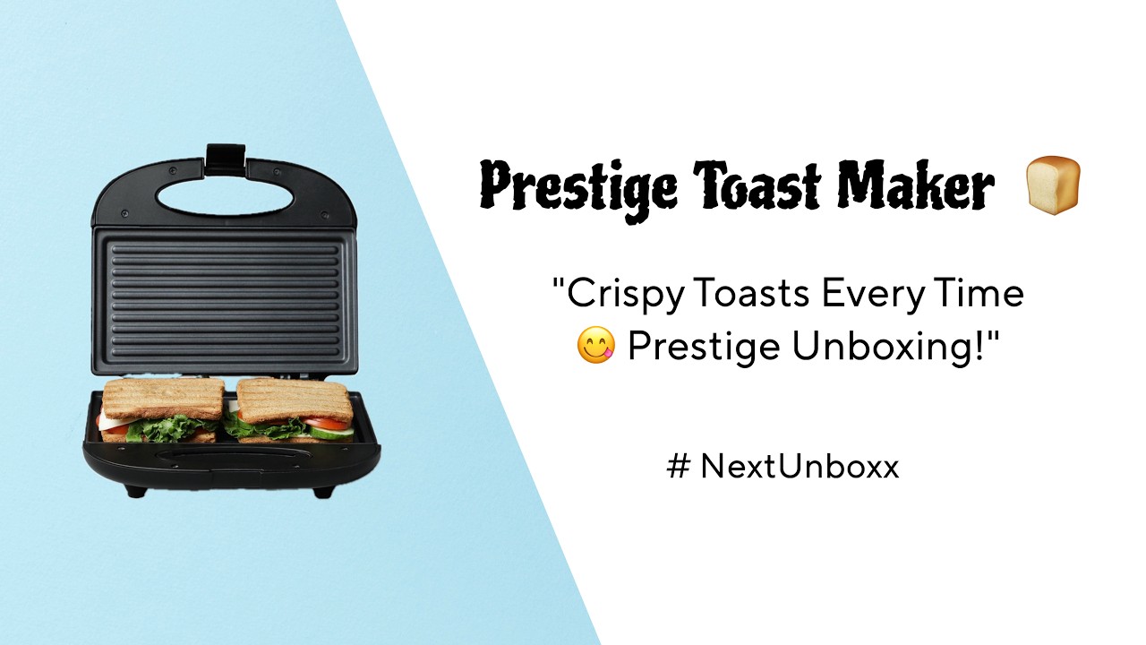 Prestige PGMFB Toast Unboxing and Review | Flipkart