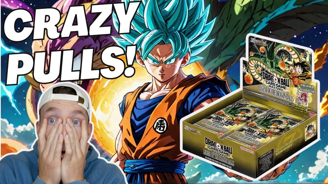 We OPENED The NEW Dragon Ball Z Cards LEGEND OF THE DRAGON BALLS!