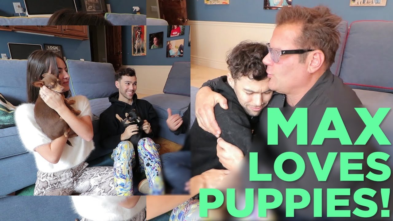 Max Lost His Voice BUT He Found These Puppies!