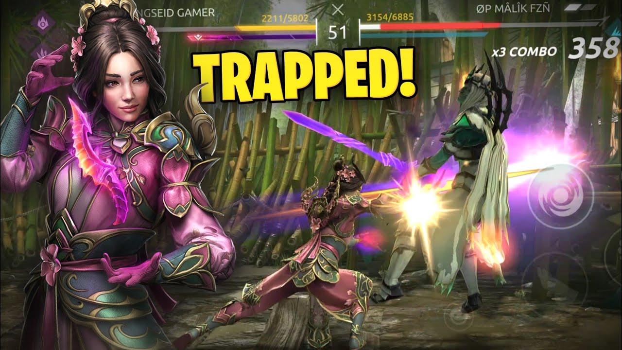 KOTL Himself Trapped In The Corner 💀| June Uncut Series 🔥| Shadow Fight 4 Arena