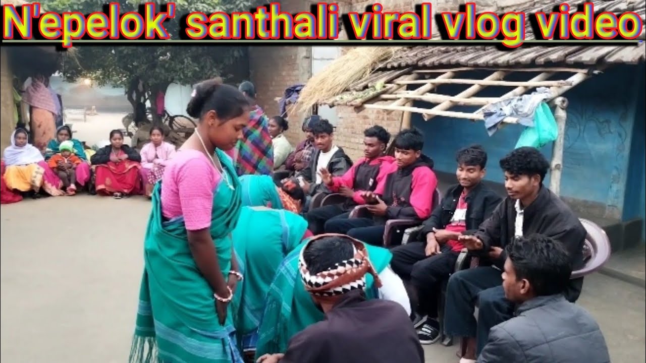N'epelok' huyuk kana/Darsan ho rha hai/ new santhali viral kuri kura nepelok video 