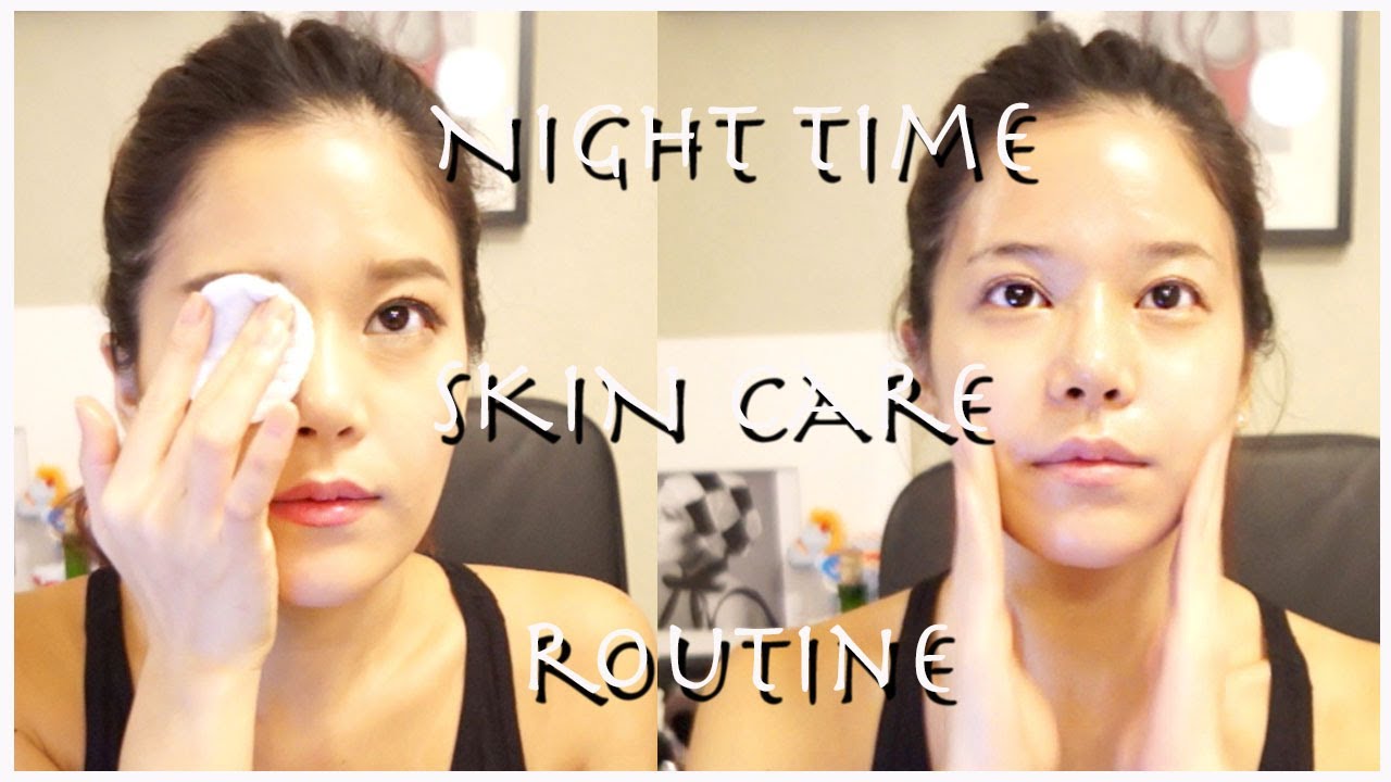 Korean night time skin care routine ♥ 지성 피부 저녁 스킨케어 단계~♥