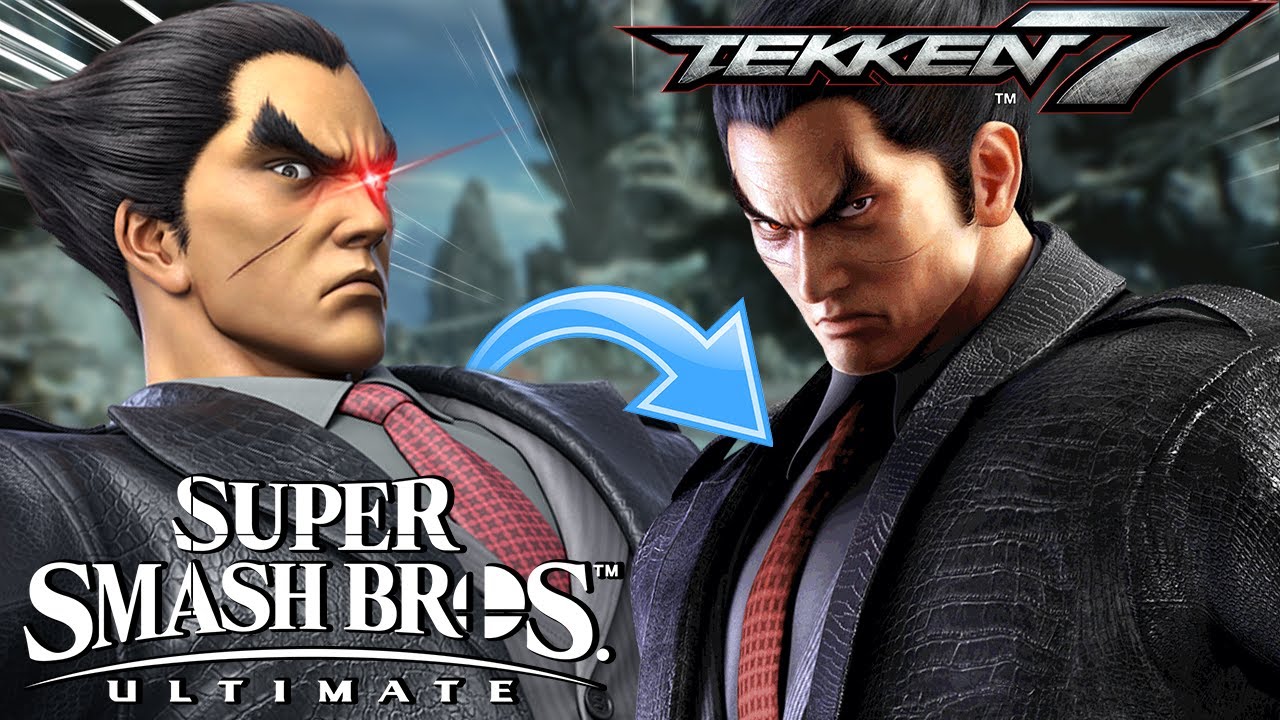 BEST KAZUYA IN SMASH PLAYS TEKKEN FOR THE FIRST TIME???