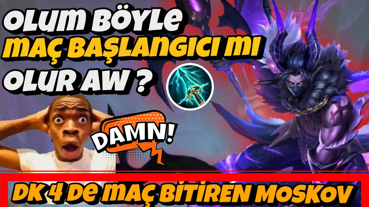DK 4'DE MAÇ BİTİREN MOSKOV / BÖYLE Bİ MAÇ BAŞLANGICI YOK BU ARADA