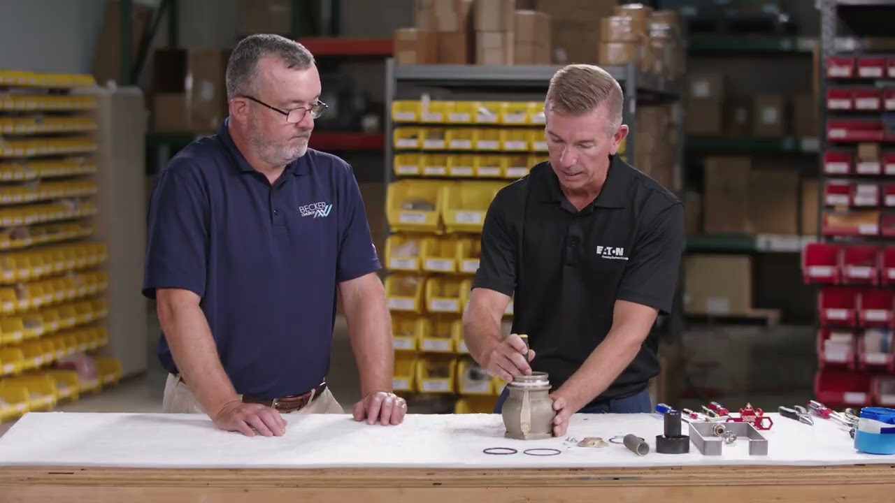 Eaton Carter Ground Fueling Hose End Pressure Control Valve Operation and Repair