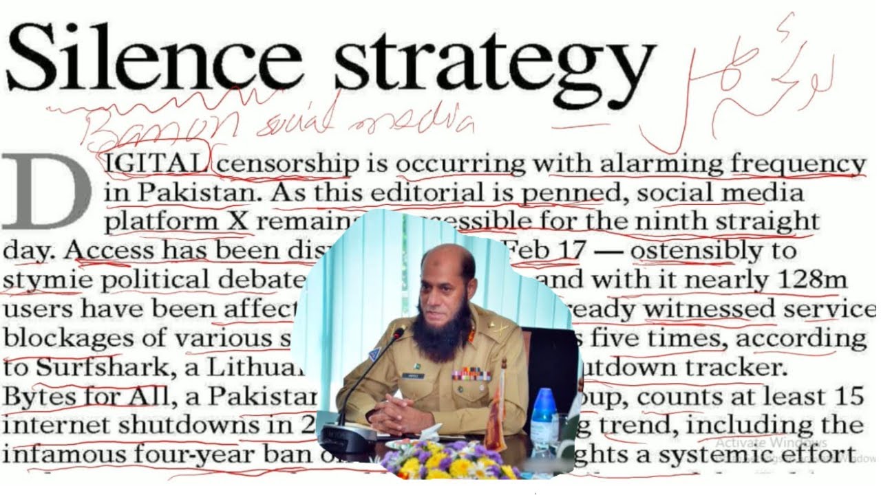 Dawn Editorial - Silencing Strategy  | With Urdu Translation | Improve English Grammar & Vocabulary