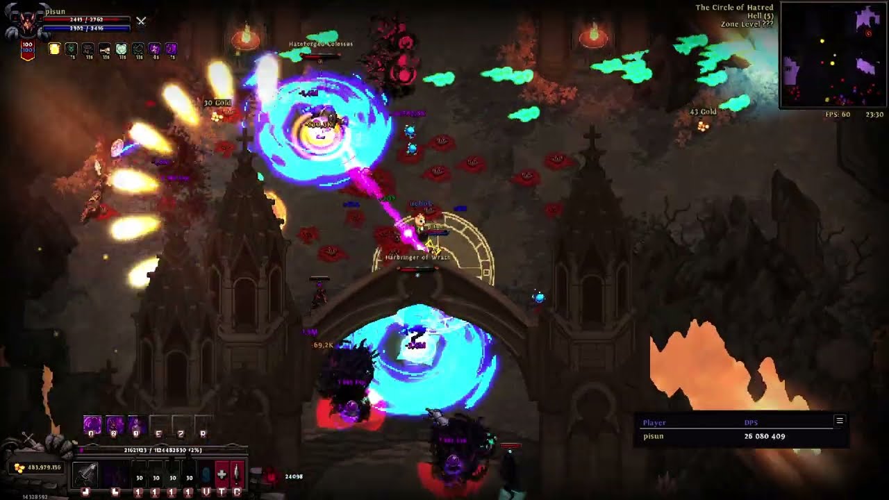 Все убер боссы и убер локации в Hero Siege 2