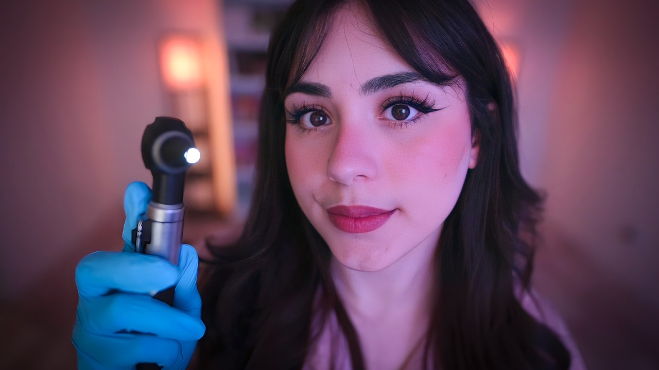 ASMR | Otoscope Only Ear Exam ✨