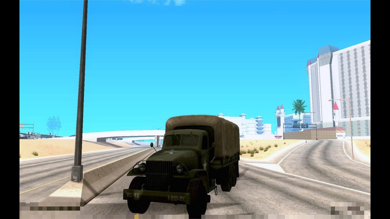 Mafia II military truck