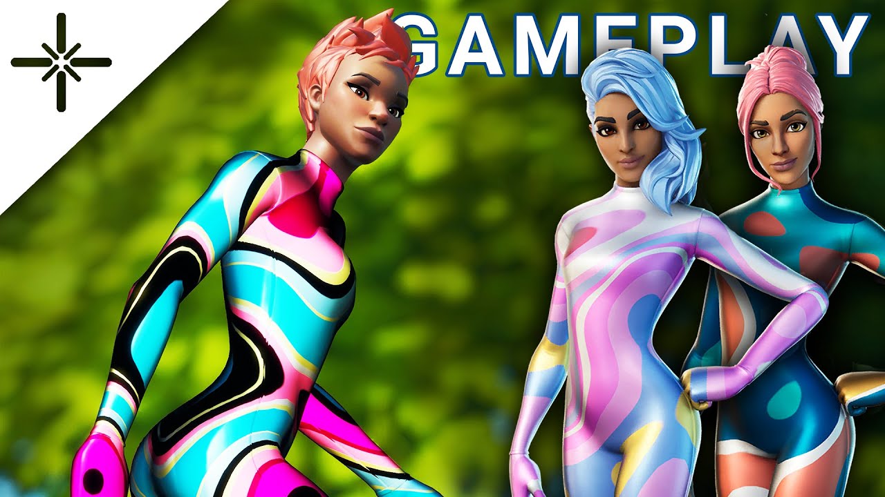 NEW REACTIVE Party Royale Skins (Party Diva, Party MVP, Party Star) + Fortnite Dances GAMEPLAY