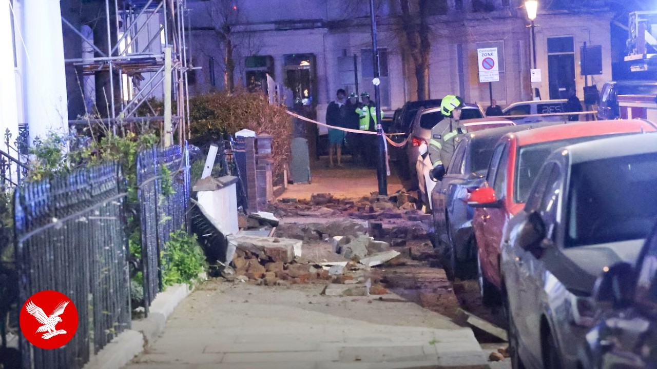 Man dug out of Notting Hill basement after roof collapses on sleeping residents
