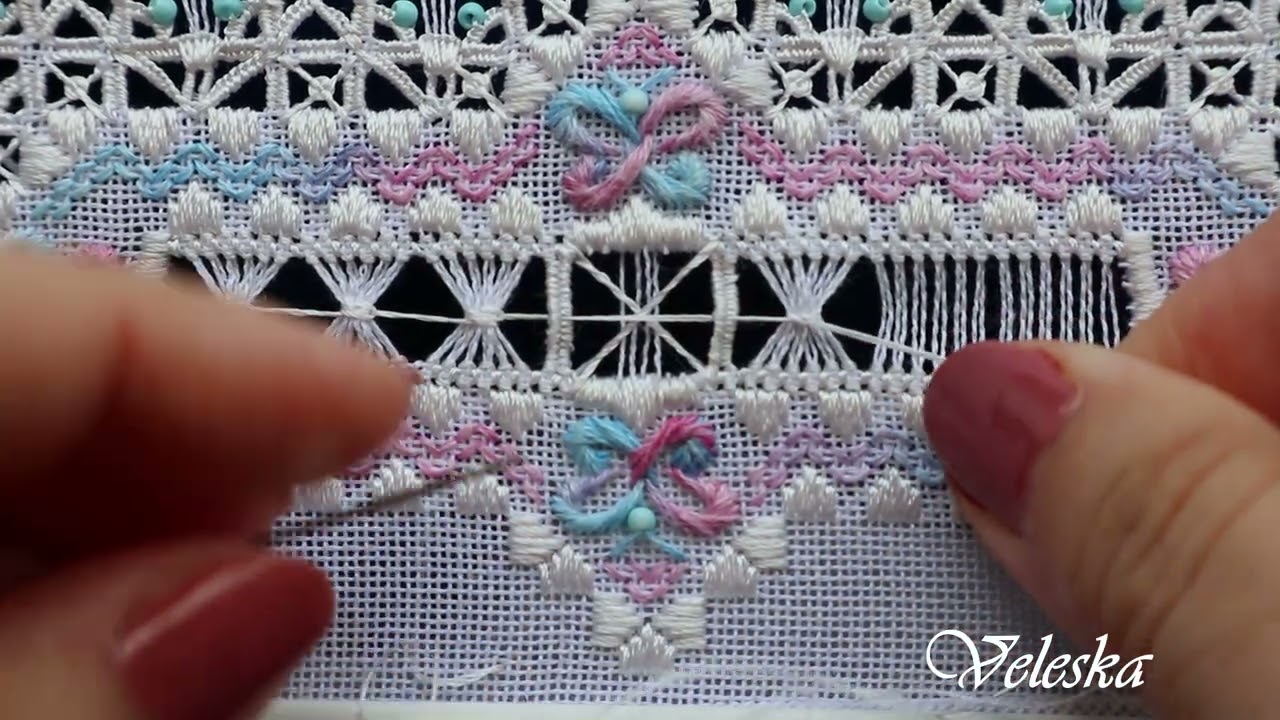 Hemstitch for the Fairy dust SAL Part 2 Bunches