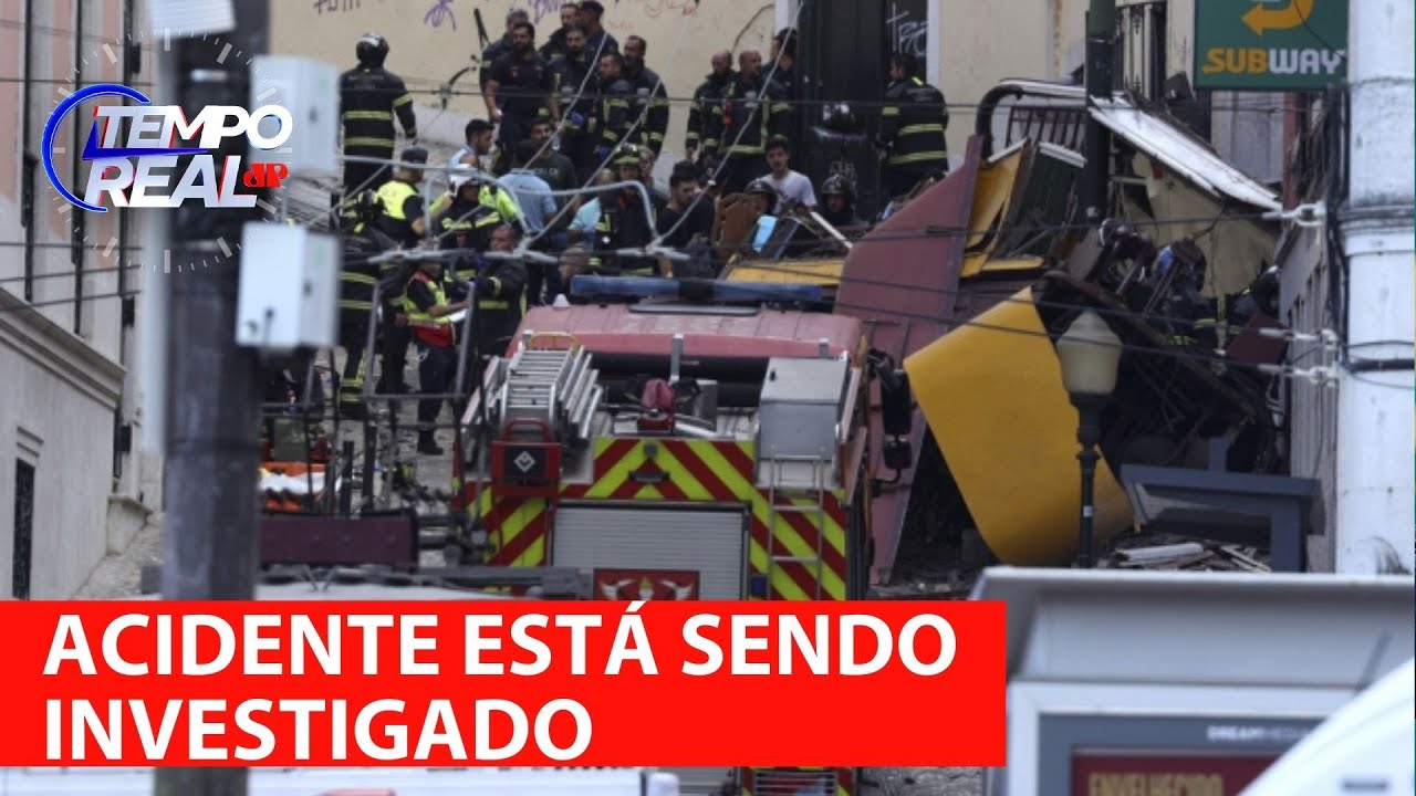Dois brasileiros estão entre os feridos em acidente com bondinho em Lisboa | TEMPO REAL