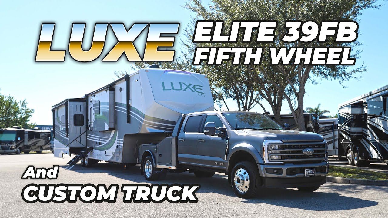 ИДЕАЛЬНАЯ ПАРА! - Седельно-сцепное устройство Luxe Elite 39FB 2026 года и кастомный грузовик Ford...