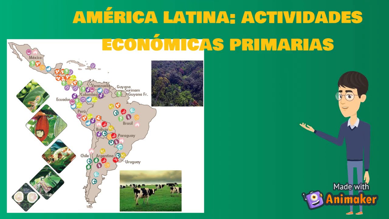 ACTIVIDADES ECONÓMICAS EN AMÉRICA LATINA