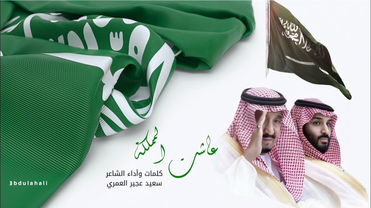 شيلة | عاشت المملكة | كلمات واداء الشاعر سعيد عجير العمري